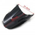 Xkh- Smoke Black Double Bubble Windscreen Windshield Compatible With 00-2002 Kawasaki Ninja Zx6r B074w826n6