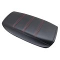 Center Console Armrest Cover Protector For Honda Crv 2023 2024 Black Microfiber Leather Hybrid Lx Ex L Sport 