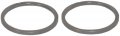 Steel Pump Vane Rings For Gm Th-440-t4 4t60e 4t65e 4t60 Transmissions 1983 And Up Hardened Carbon 2 Pack 