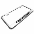 Au-tomotive Gold Inc Officially Licensed Laser Etched Mirrored Stainless Steel License Frame For Jeep Renegade
