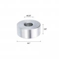 Uxcell 5pcs Aluminum Spacer 3 8 Bore X 1 Od Length Screw Standoff Bushing Plain Finish Round Metal For Id Screws Bolts And Rods