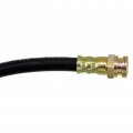 Brake Hydraulic Hose For Plymouth Laser And Colt 1990 1991 1992 1993 1994 Black Flexible Treated Steel Female Fittings M10 By 1 