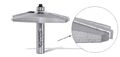 Raised Panel Bit 420-30 Industrial Grade High Speed Steel Straight Shank Router With 2 Flutes 