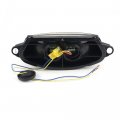 Httmt Integrated Led Brake Tail Light Compatible With Hond Vtr1000f Super Hawk 1998-2005 Smoke Lens