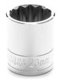 Performance Tool W32823 1 2 Drive 12-point Socket 23mm 