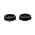 Radiator Mount Bushings For Nissan 300zx 1990 To 1996 2 Pieces Rubber Replacement Black Standard Style 