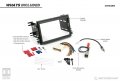 Scosche Install Centric Icfd6bn Complete Basic Installation Solution For Installing A Double Din Aftermarket Stereo Compatible