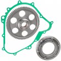 Caltric Starter Clutch Gear Idler One-way Gaske Kit Compatible With Yamaha Rhino 450 Yxr450f 2006-2009