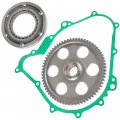 Caltric Starter Clutch Gear Idler One-way Gaske Kit Compatible With Yamaha Rhino 450 Yxr450f 2006-2009