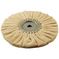 Cotton Airway Buffing Wheel 10 In 16 Ply Polishing For Drill And Angle Grinder 3600 Rpm Max Speed Model 158-10as 