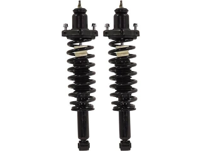 Rear Strut And Coil Spring Assembly Set Of 2 For 2011-2017 Jeep Compass With Cvt Automatic Transmission