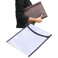 File Bag Fireproof Waterproof Document Money Pouch Envelope Portable Safe For Storage Cash Jewelry Cell Phones Keys Documents