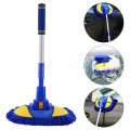 Wakauto Car Wash Mop Telescopic Brush Multi Function Cleaning Microfiber Mini Duster Multifunction Chenille Tool