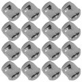 Caltric Front And Rear Wheel Nut Compatible With Honda Rincon Trx680fa 2006-2016 Qty 16