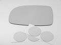 95-03 Ford Windstar Left Driver Flat Mirror Glass Lens With Adhesive 7 15 16 In Diagonal Replacement B2270 