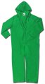 Mcr Safety 3881x5 Dominator Pvc Polyester Coverall With Attached Hood And Zipper Front Green 5x-large 
