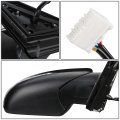 Auto Dynasty Ki1321200 Factory Style Passenger Right Side Mirror Manual Folding Power Adjust Turn Signal Compatible With Optima