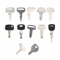 Neeseelily 12pcs Ignition Key 68920 459a Compatible With Kubota Tractor B L M Bx K008 Kx161-2 Kx101 Kx151 R410 Kh61 R520s B26