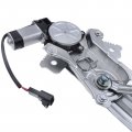 A-premium Window Regulator With Motor Compatible Chevrolet Cobalt 2005-2010 Pontiac G5 2007-2010 Sedan Front Left And Right