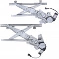 A-premium Window Regulator With Motor Compatible Chevrolet Cobalt 2005-2010 Pontiac G5 2007-2010 Sedan Front Left And Right