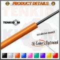 Tenkidom Carbon Fiber Hood Struts Compatible With Mazda3 Bm Bn 2014-2018 Shock Lift Supports Bonnet Gas Dampers Springs Kit