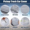 X Autohaux Suv Car Cover For Chevrolet Tahoe 4 Door 2007-2024 Outdoor Waterproof Sun Rain Dust Wind Snow Protection 190t Pu W