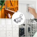 Uxcell Spring Loaded Latch Pin 6pcs Aluminum Alloy Automatic With Screws Round Tip Of Upward For Balcony Window Gate Silver