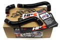 Black Silicone Radiator Hose Kit For Scion 04-07 Xb 57-1059-blk With Stainless Steel Clamps 