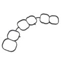 Intake Manifold Gasket Ms97143 Ms19450 For Nissan Altima Murano Maxima Quest Pathfinder 2007 2016 And Infiniti Jx35 2013 Qx60 