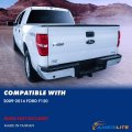 Amerilite Red Clear Brake Rear Direct Oe Replacement Tail Lights For 2009-2014 Ford F150 F-150 Passenger And Driver Side