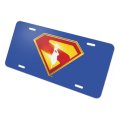 Superman 2025 Movie Take Me Home Shield Novelty Metal Vanity Tag License Plate 