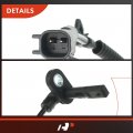 A-premium Abs Wheel Speed Sensor Compatible With Buick Saab Models Allure 2010 Lacrosse 2010-2013 Regal 2012-2013 9-5 2011