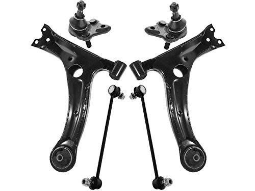 Front Control Arm Ball Joint Sway Bar Link Kit 6 Piece For 2003 To 2008 Toyota Corolla Lower Arms And Joints Set