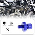 X Autohaux 4 Pcs M8 Clutch Brake Cable Line Adjuster Screws Adjusting Bolt With Slotted For Motorcycle Bike Scooter Aluminum