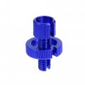 X Autohaux 4 Pcs M8 Clutch Brake Cable Line Adjuster Screws Adjusting Bolt With Slotted For Motorcycle Bike Scooter Aluminum