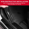Coyouco Tallew 3 Rolls 10m Car Edge Door Guards Sill Protector 5d Carbon Fiber Strips Wrap Automotive Vehicle Anti Collision