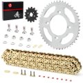 Drive Chain X-ring Sprockets Bolt Kit For Honda Xr80r 1985-2003 Crf80f 2004-2013 420vm-x 110 Link 46t 14t 