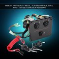 Kimiss Outboard Dual Engine Double Key Switch Assembly For 12v Twin Control Yacht 6k1-82570-08-00