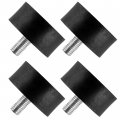 Caltric 4x Isolator Engine Compatible With Polaris Sportsman 550 Forest 2011-2012 X2 2010-2014