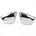 Zhisheng Motorcycle Left Right Side Panel Battery Cover For Yamaha 700 Virago 1984-up 750 1988-up 1000 1100 1986-up Chrome