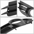 Auto Dynasty Non S-line Package Au1038104 Front Fog Light Bezel Compatible With Audi A6 2005-2008 Driver Left Side Smooth Black