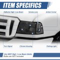 Halogen Model 4pcs Factory Style Headlight Lamps And Parking Lights Compatible With Ford Ranger 2001-2011 Driver Passenger Side