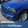 Halogen Model 4pcs Factory Style Headlight Lamps And Parking Lights Compatible With Ford Ranger 2001-2011 Driver Passenger Side