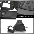 Rear Right Bumper Cover Upper For Jeep Renegade 2015 2023 Passenger Side Black 6sc03tzzaa 5vw86tzzaa 5vw86nkpaa