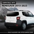 Rear Right Bumper Cover Upper For Jeep Renegade 2015 2023 Passenger Side Black 6sc03tzzaa 5vw86tzzaa 5vw86nkpaa