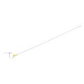 Engine Oil Dipstick For Gmc Savana 4500 2009 To 2020 Steel With Yellow Plastic Handle Alx Pau Ac 12580069 Cla3 