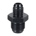 8an-6an Male Fuel Fitting Fit 1 2 96-18 Unf Hole 1 54 Length Aluminum Straight Union Coupler Connector Hose Adapter For 
