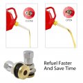 Grabote Gas Can Vent Cap 10 Pack Fuel Caps Replacement Plugs Tank Enhances Flow For Faster Refills