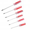 6pcs Plastic Handle Triangle Head Screwdriver Set Magnetic Tip Y Shape Screwdrivers 1 8 2 0 3 7 4 2mmi 