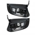 Wflnhb Front Driver And Passenger Side Parking Side Marker Lights Replacement For Toyota Tacoma 2001-2004 Corner W Black Trim